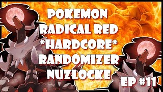 Pokemon Radical Red HARDCORE RANDOMIZER NUZLOCKE Challenge  Episode 11 Brock Is Still RockHard [upl. by Naquin862]