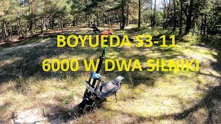 Boyueda s3 11 recenzja po 1000km przeróbki tuning  bonus na przejściu [upl. by Aedrahs193]