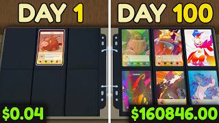 I Played 100 Days of TCG Card Shop Simulator [upl. by Aneer790]