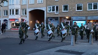 Hemvärnets Musikkår Ystad  Stadsmarsch i Trelleborg måndagen den 23 september 2024 [upl. by Llerat265]