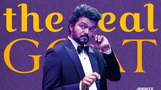 The real goat  the greatest of all time  thalapathy vijay  JOeditz vijay movie  goat movie [upl. by Anirbes12]