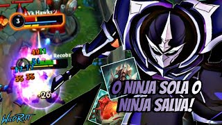 ELE VACILOU NÓS CONTROLAMOS A MINION WAVE SHEN LoL WildRift [upl. by Hanah]