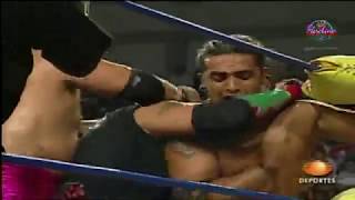 Lucha Libre AAA  Aguascalientes 2007  Los Guapos VIP Vs Los Mexican Powers [upl. by Mansfield169]