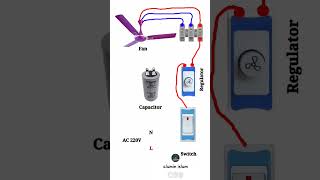 Fan regulator connection foryou youtubeshorts [upl. by Dust997]