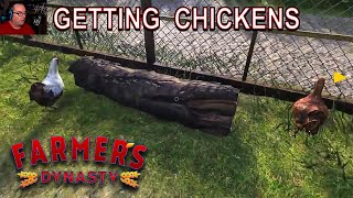 Major Problems And Getting CHICKENS  Farmers Dynasty [upl. by Baler]