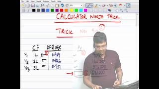 Calculator Ninja Trick 912  For FM Students by Satish Jalan Sir [upl. by Regni]