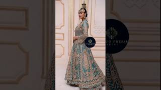 Designer Gown Bridal dress Full long work dress youtubeshorts Dulhan ki dress weddingdress [upl. by Alorac]