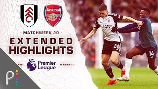 Fulham v Arsenal  PREMIER LEAGUE HIGHLIGHTS  12312023  NBC Sports [upl. by Ydde]