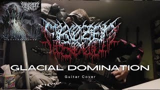 Frozen Soul  Glacial Domination GUITAR COVER [upl. by Yznyl]