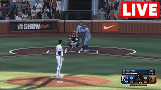 MLB LIVE🔴 Kansas City Royals vs Baltimore Orioles  AL Wild Card Game 1  1st October 2024  MLB 24 [upl. by Brufsky]