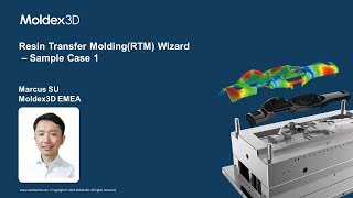 Moldex3D RTMResin Transfer Molding Wizard Demonstration [upl. by Ibok66]