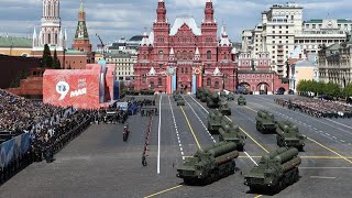 URGENT Défilé du Jour de la Victoire sur la Place Rouge de Moscou Fédération de Russie [upl. by Ardeed95]