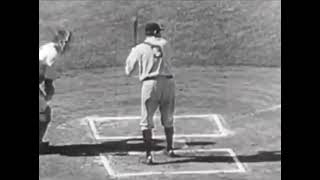 Babe Ruth famously calls his shot [upl. by Bussey]