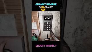 Granny 💫 remake  door scape video 😨viralvideo trending shorts [upl. by Drucy351]