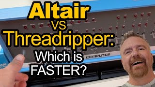 Altair 8800 vs AMD Threadripper Which is Faster We test them [upl. by Kassel]