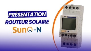 SUNO  Présentation de ce routeurdélesteur solaire ☀️ [upl. by Nilloc62]