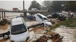 Así quedó Valencia España gallegos afectados por la Dana en Valencia [upl. by Yhtimit]