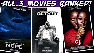 Jordan Peele Movies Ranked [upl. by Linneman]