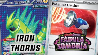 🥇Iron Thorns El mazo que ganó el mundial  Pokémon TCG Shrouded Fable  Fábula Sombría [upl. by Emmit]