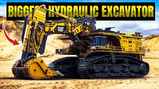 The Biggest Hydraulic Excavator in the World can Move 9000Tons  CAT 6090FS [upl. by Ayotal]