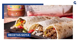 Receta Goya de fajitas de carne mexicanas [upl. by Vivie]