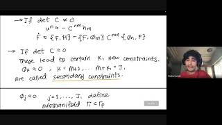 CFRCE Lecture Introduction to Constrained Dynamics 2 [upl. by Arlena]