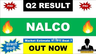 Nalco Q2 Results 2025  Nalco Results Today  Nalco Share News Today  National Aluminium Share [upl. by Egwin]