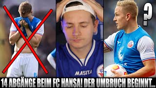 14 Abgänge beim FC Hansa Rostock Der Umbruch für die 3 Liga beginnt  Hansa Transfer News [upl. by Vaclav98]