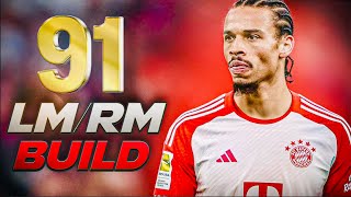 91 MAX RATED MIDFIELDER LMRM BUILD  EAFC 24 Clubs [upl. by Lila]