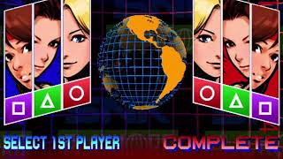 The King of Fighters 94 ReBout PlayStation 2 Arcade as Womens Fighters Team [upl. by Odlaw111]