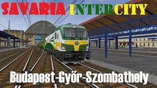 SAVARIA InterCity BudapestSzombathely MSTSOpenRails HD [upl. by Tut]