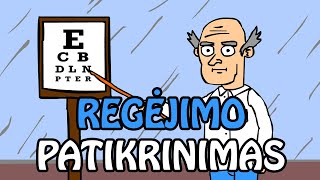 Regėjimo Patikrinimas  Animacinis Anekdotas [upl. by Alodee996]