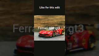 Ferrari 488gt3 edit  idea from my friend [upl. by Itoc760]