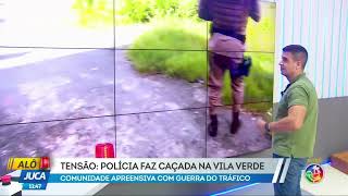 Caçada em Vila Verde Helicóptero faz pouso de emergência e efetivo da PM para cima [upl. by Nesmat453]