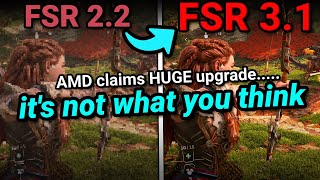 Did AMD Lie  FSR 31 vs DLSS vs XESS In 4 Games 7 GPUs [upl. by Ain43]