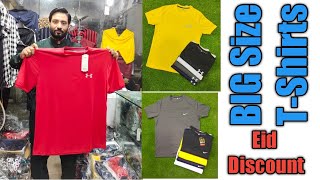 Tshirts  BIG Size Shirts  Mens Garments  Sports  Karim Block Market Lahore [upl. by Sathrum]