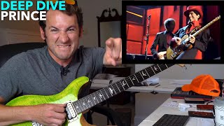 DEEP DIVE Princes Guitar Solo On quotWhile My Guitar Gently Weepsquot  LESSON amp REACTION [upl. by Baptista]