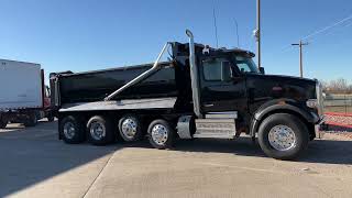 FOR SALE  New 2024 Peterbilt 567 5 axle Quad axle Dump truck  Keith Couch 9706913877 [upl. by Lorain]