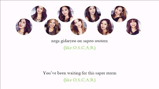 Eng Sub SNSD  Oscar  Lyrics Video [upl. by Cynth]