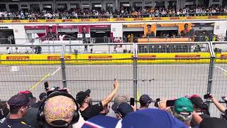 2023 Canadian Grand prix race start grandstand 1 [upl. by Oinigih]