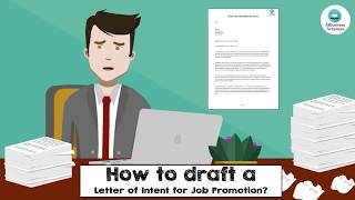 Letter of Intent of Job Promotion coverlettertips jobpromotion [upl. by Aitel758]