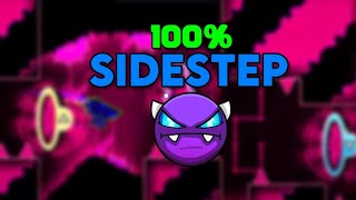 THE HARDEST EASY DEMON IN GEOMETRY DASH SIDESTEP 100 22 [upl. by Arabela]