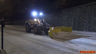 4K Volvo L45F Wheel Loader Snow Removal [upl. by Kenji]