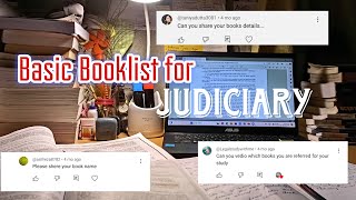 Booklist for JUDICIARY exam📚Books I used to follow 🎯books judiciaryaspirants [upl. by Cohleen448]