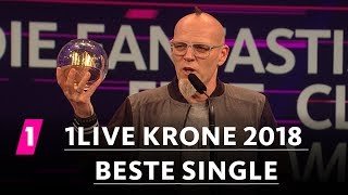 quotZusammenquot von den Fantastischen Vier feat Clueso ist die quotBeste Singlequot  1LIVE Krone 2018 [upl. by Loretta]