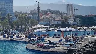 Puerto del la Cruz  Lago Martianez  Tenerife  Spain  jan 23 [upl. by Bayless674]