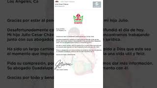 Julio César Chávez Jr es detenido en Estados Unidos Shorts [upl. by Arty]