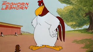 The Foghorn Leghorn 1948 Warner Bros Merrie Melodies Cartoon Short Film  Review [upl. by Aihsitan]