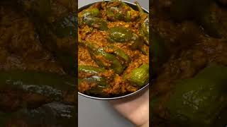 Yummy Achari baingan bollywood viralvideo recipe cooking comment viralshorts video [upl. by Ellehcem]