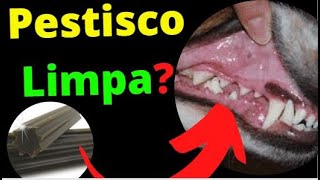 PASTA DE DENTE PARA CACHORRO  PETISCO para Cachorro Limpa Tártaro [upl. by Adnuhsar955]